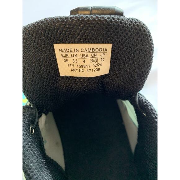 Women’s Salomon Speedcross Trail Running Shoes Size 4 Blue Pink Grippy - Picture 7 of 7